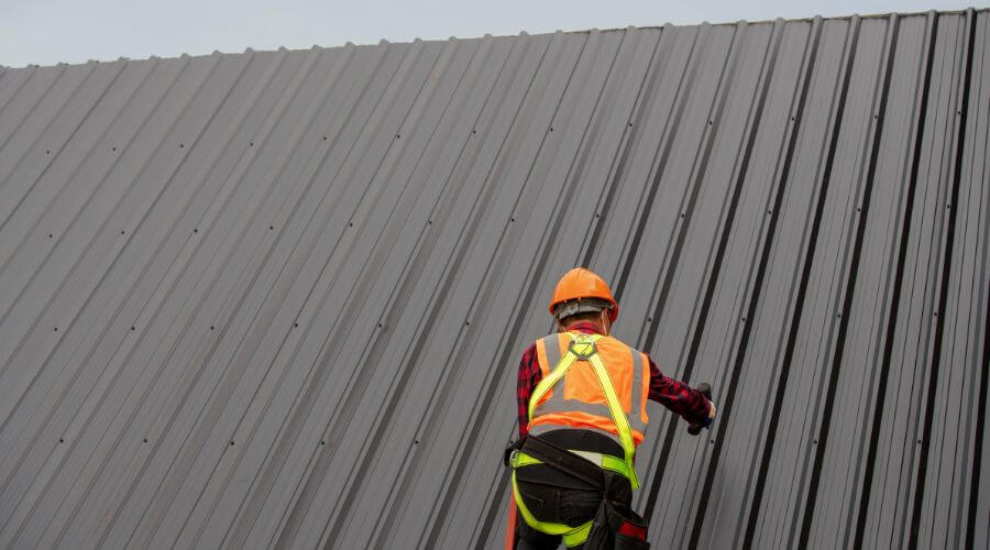 Professional metal roof installation services in Midway, GA